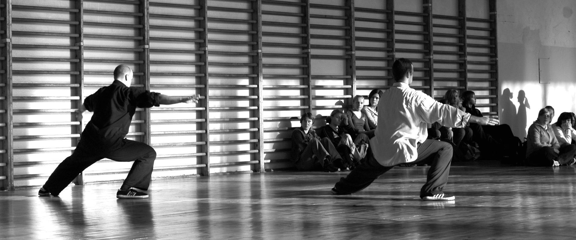 Pokaz Tai Chi Chuan dla uczniów XV LO w&nbsp;Gdańsku