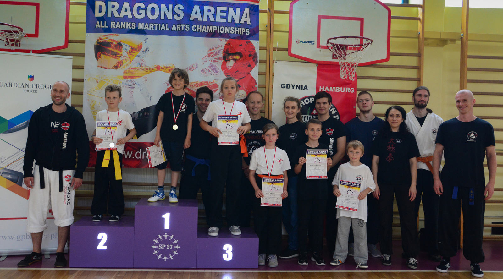 SANBAO na Zawodach Dragons Arena