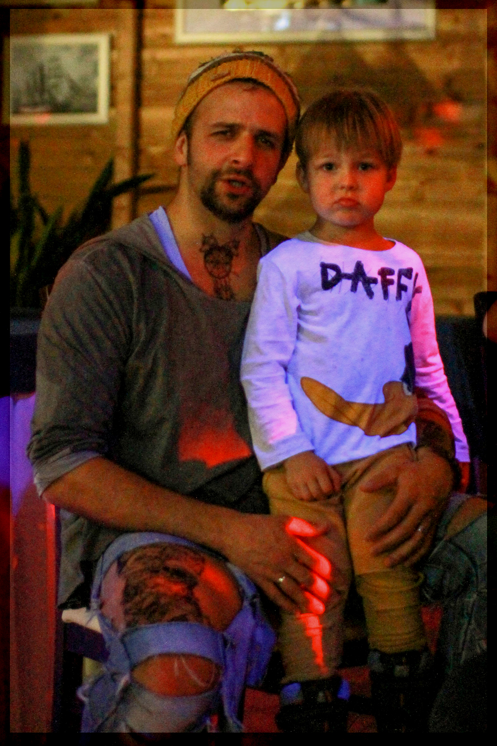 Trener Paweł na imprezie SANBAO - Hipster Party