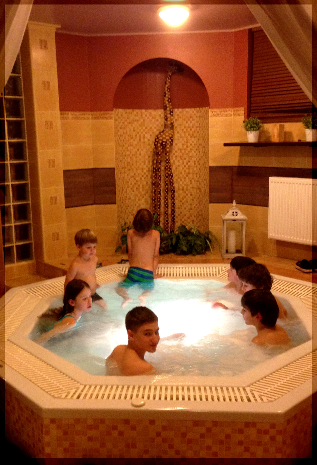 Strefa SPA na obozie SANBAO
