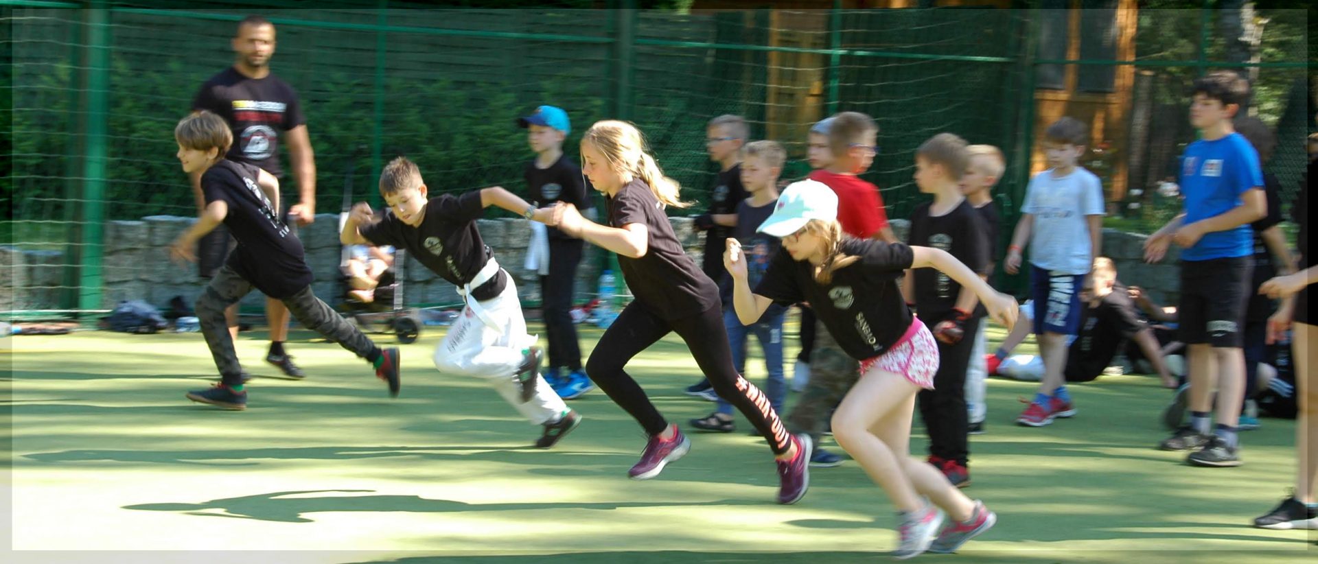 Trening wytrzymałościowy na obozie SANBAO