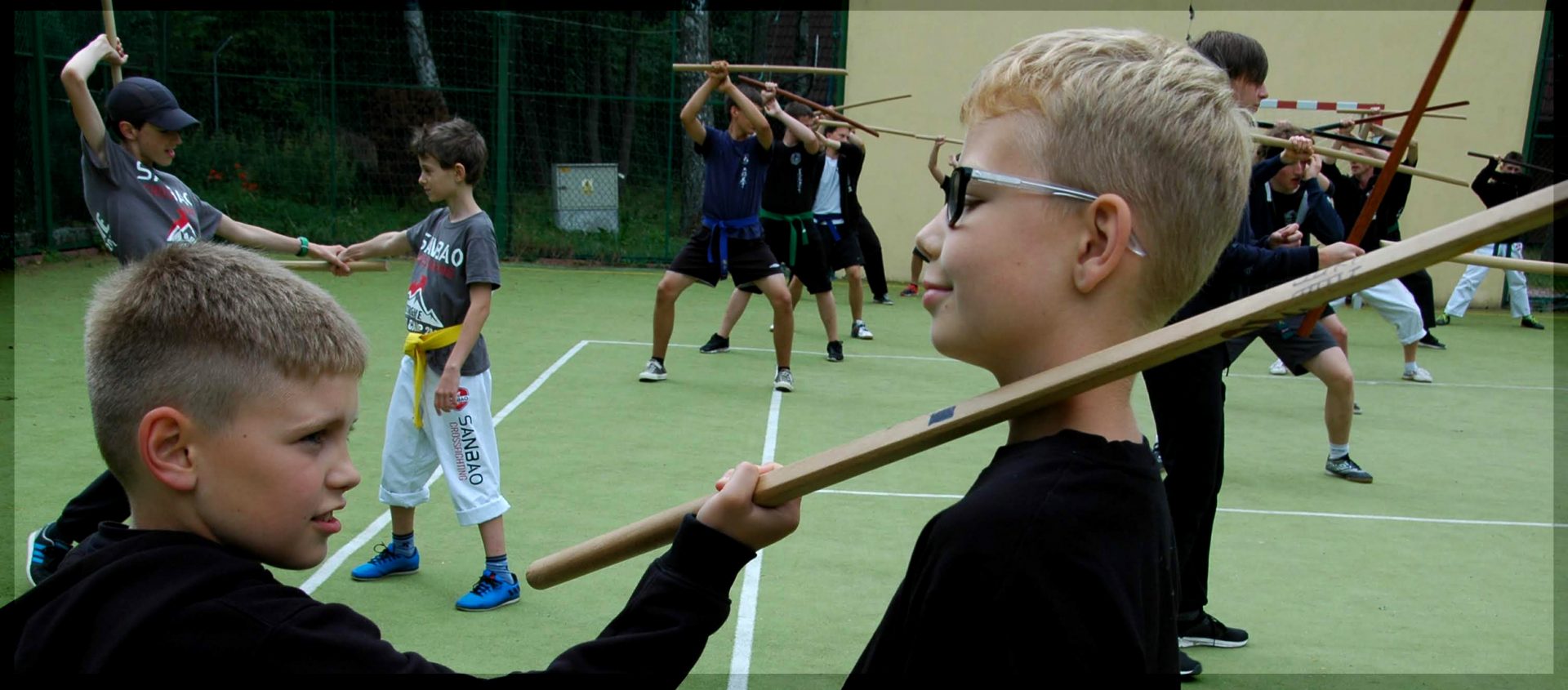 Trening zastosowań z bokkenami