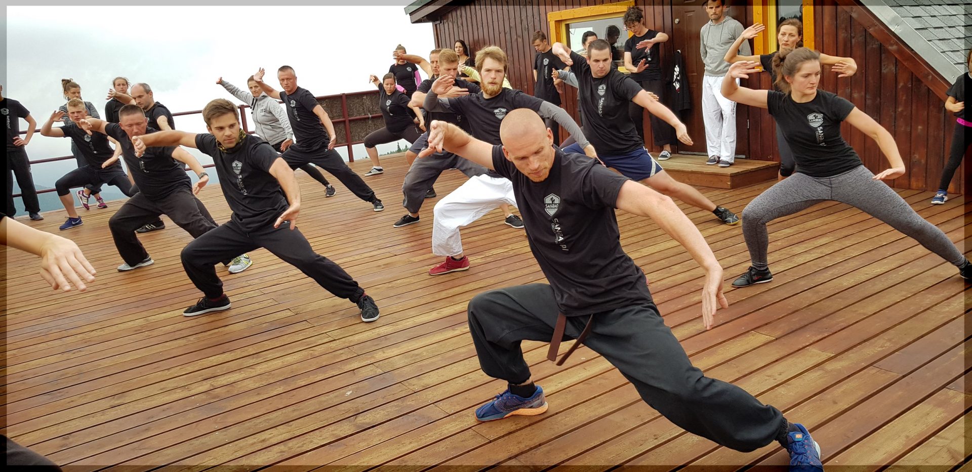 Trening Chen Tai Chi Akademii SANBAO - letni obóz 2018